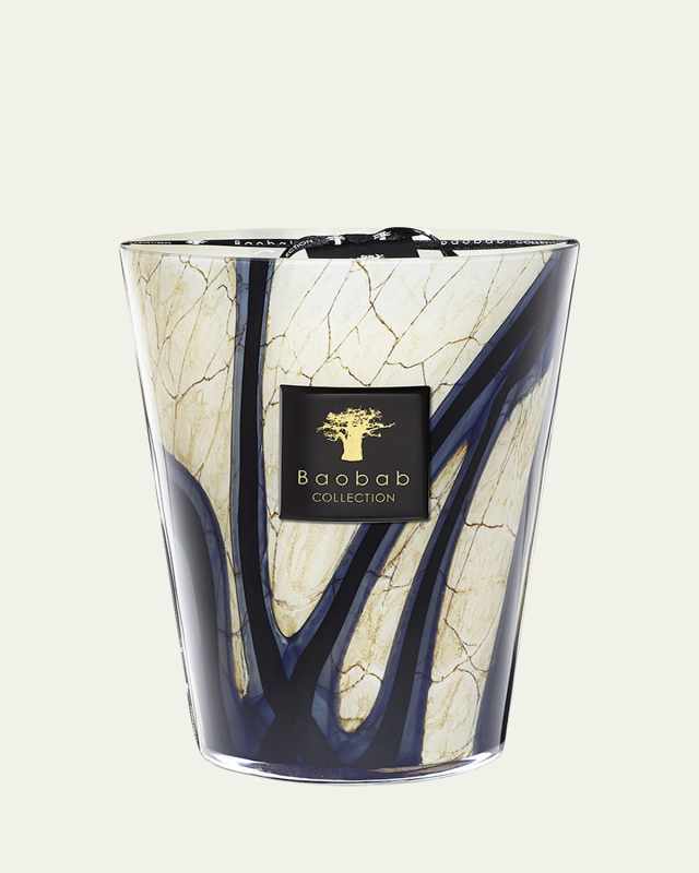 Stones Lazuli Candle, 9.4"